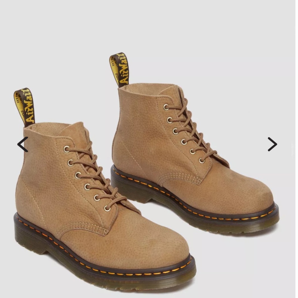 Dr. Martens 1460 Nubuck Boots DR. MARTENS
Men size 11women 12 gently used - Picture 4 of 16